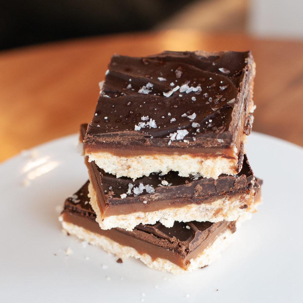 our version of a twix bar