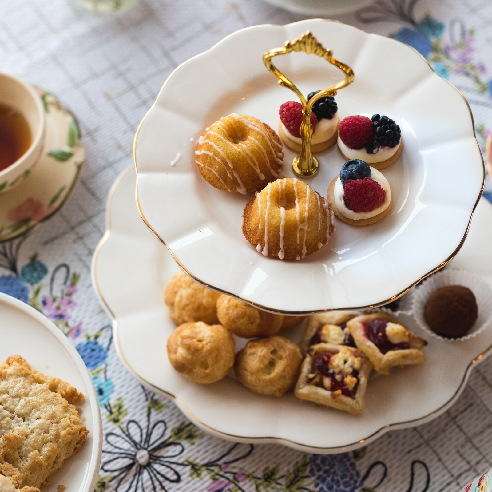 High Tea pastry selection